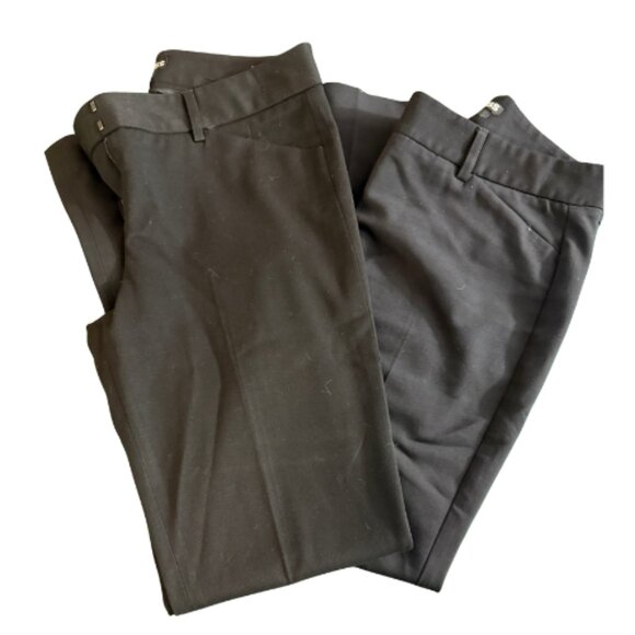 BUNDLE: 2-Women’s EXPRESS Editor Pants, Size 0R/00S, Gently Worn (BB1602B) - Picture 1 of 3